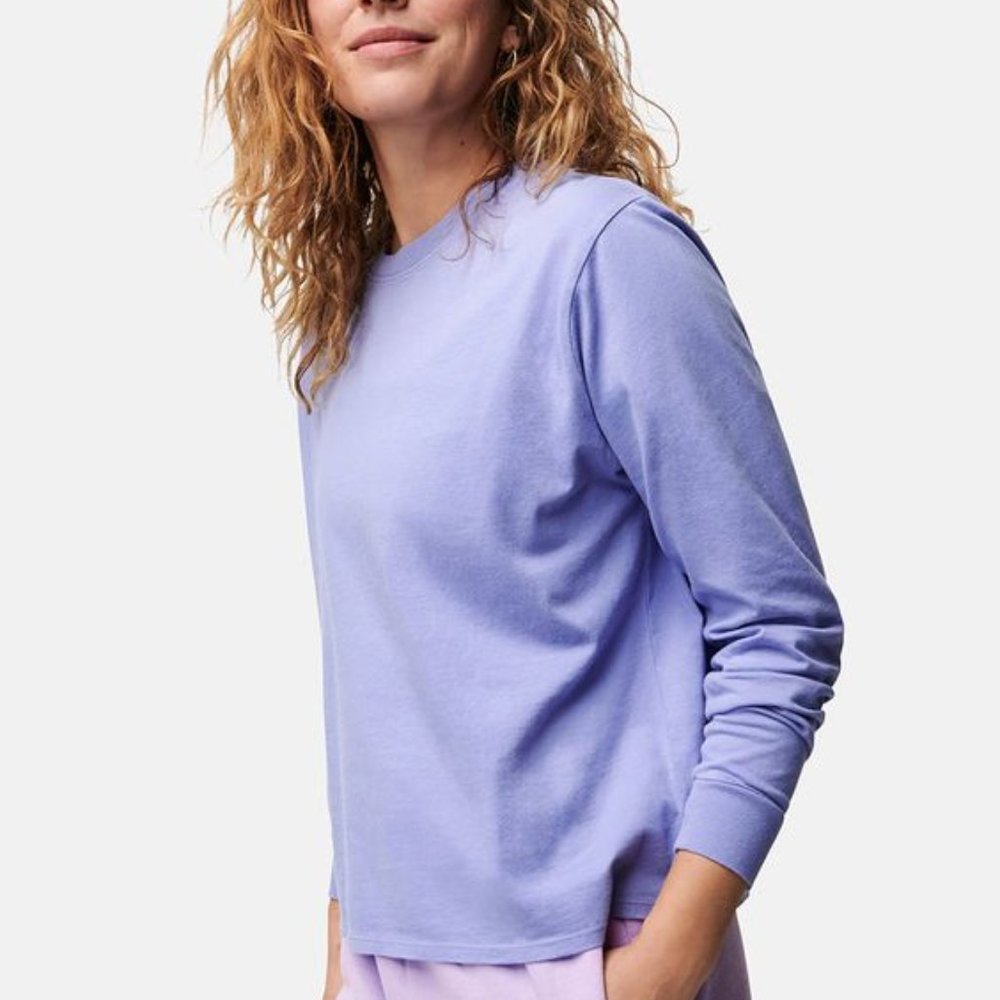 Outdoor Voices Cotton (Everyday) Longsleeve in Periwinkle